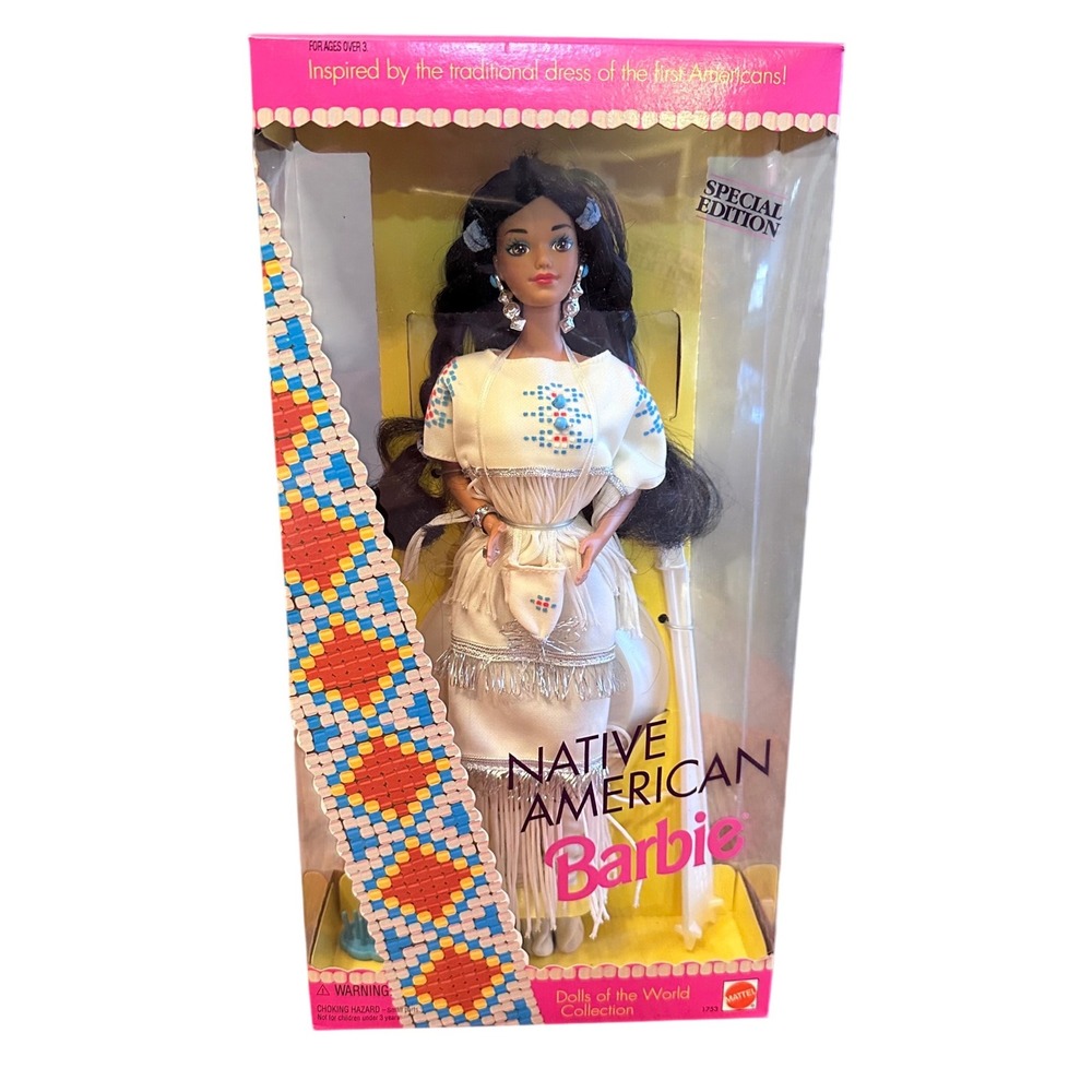 Vintage Native American Barbie Doll New In Box Special Edition 1992 1753
